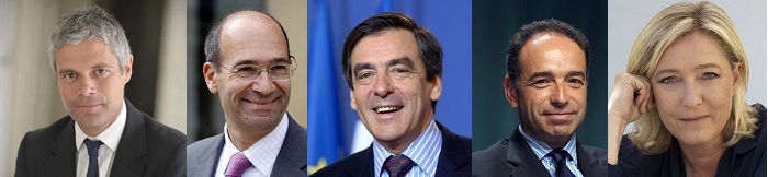 Wauquiez, Woerth, Fillon, Cop, Le Pen